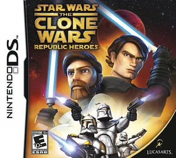 Star Wars - The Clone Wars - Republic Heroes (USA) (En,Fr,De,Es,It) box cover front